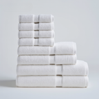 CloudSoft Towels – Essential Bath Bundle (8pcs)