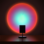 GlowBright Retro Sunset LED Table Lamp
