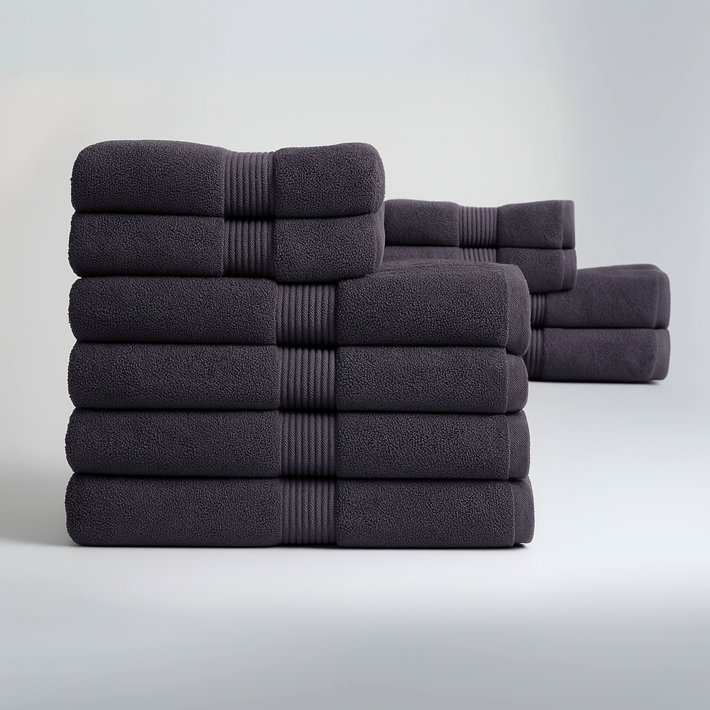 CloudSoft Towels – Premium Bath Bundle (10pcs)