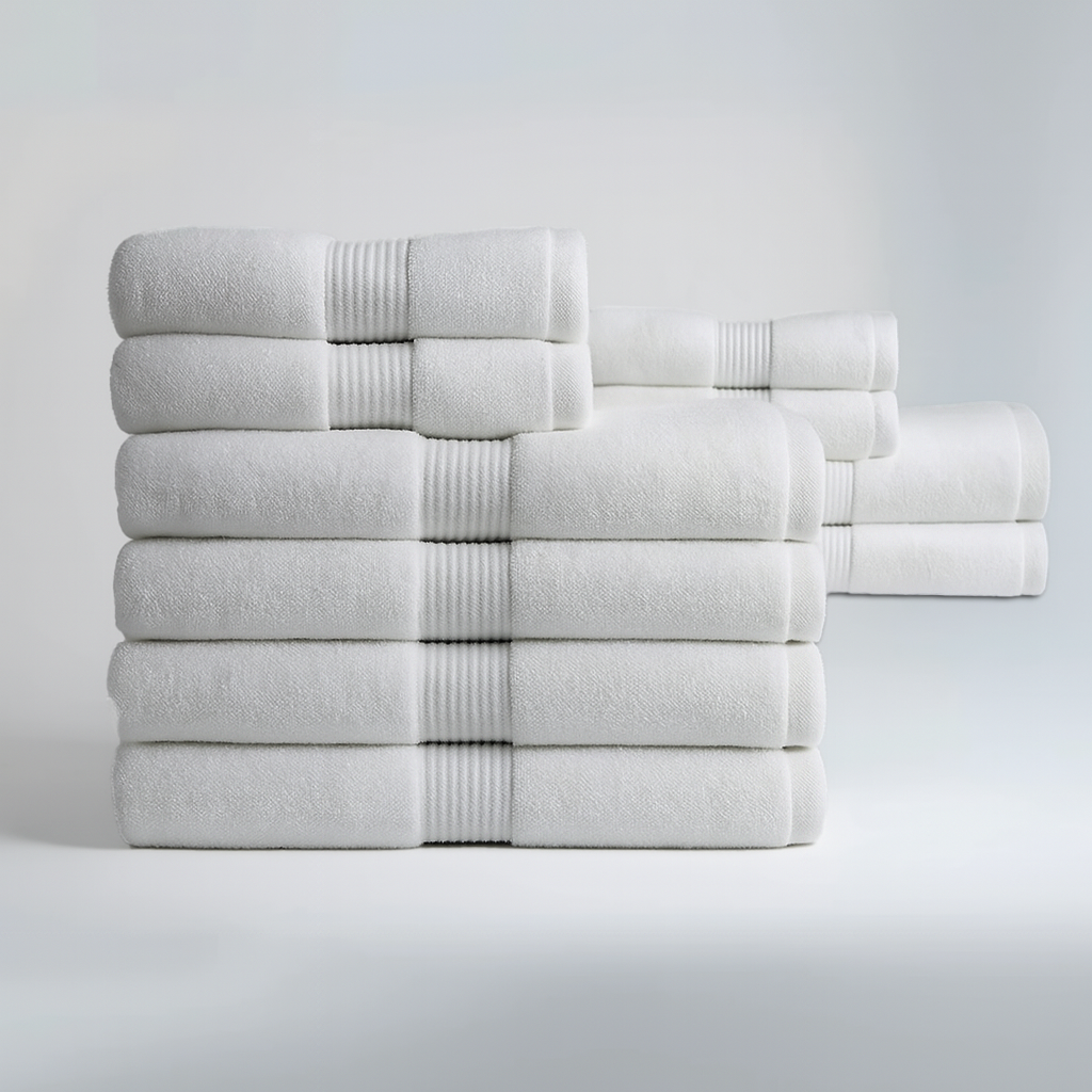 CloudSoft Towels – Premium Bath Bundle (10pcs)