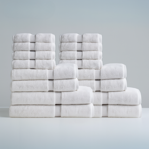 CloudSoft Towels – Family Bath Bundle (16pcs)