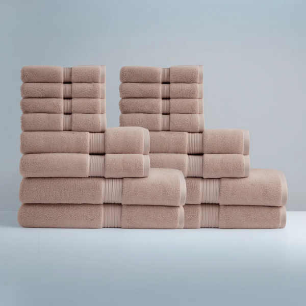 CloudSoft Towels – Family Bath Bundle (16pcs)