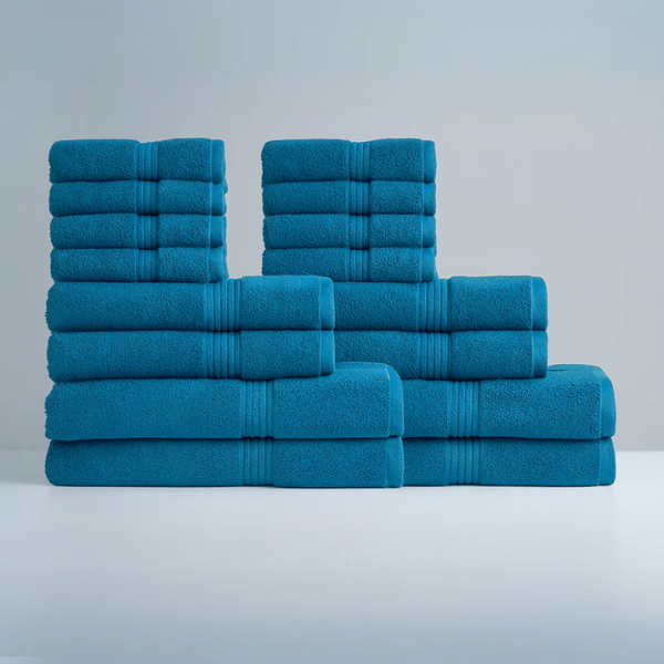 CloudSoft Towels – Family Bath Bundle (16pcs)