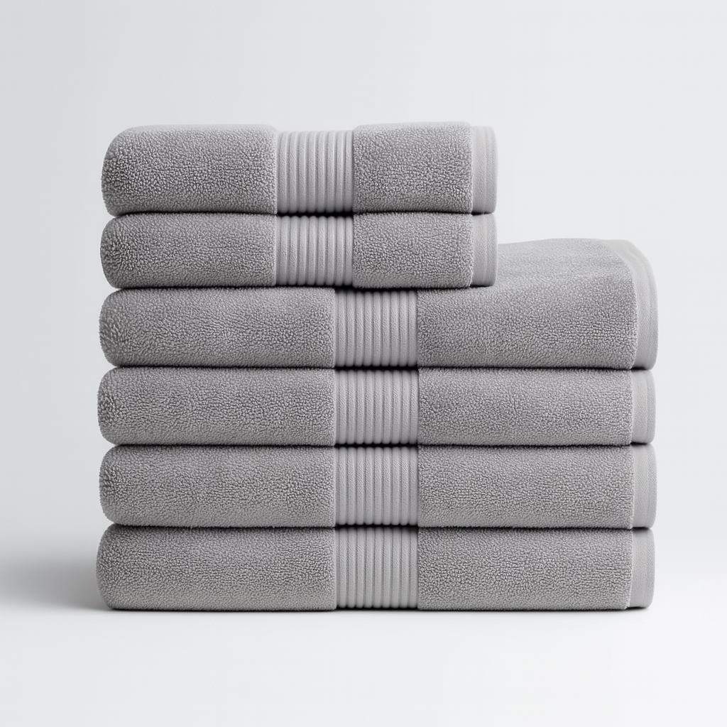 CloudSoft Towels – Comfort Bundle (6pcs)