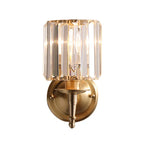 Vintage Crystal Wall Sconce Light Fixture