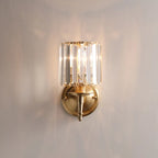 Vintage Crystal Wall Sconce Light Fixture