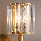 Vintage Crystal Wall Sconce Light Fixture
