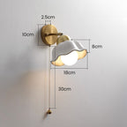 Retro French Flower Wall Light – E27 Fixture