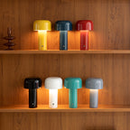 Italian Mushroom Dimmable Cordless LED Table Lamp