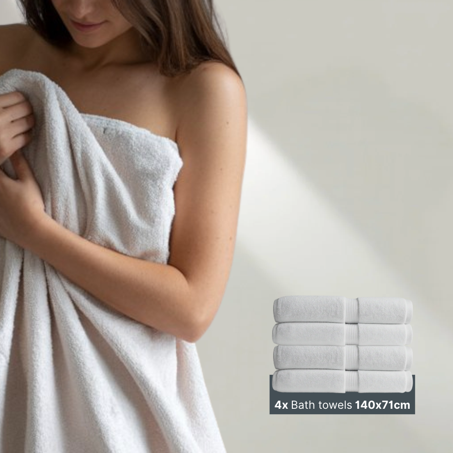 CloudSoft Towels – Family Bath Bundle (16pcs)