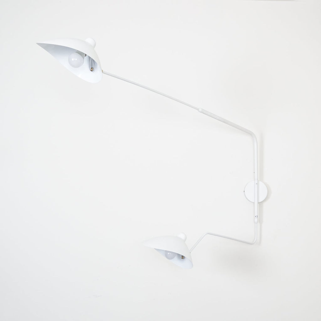 Serge Mouille Style Adjustable Wall Sconce Lamp