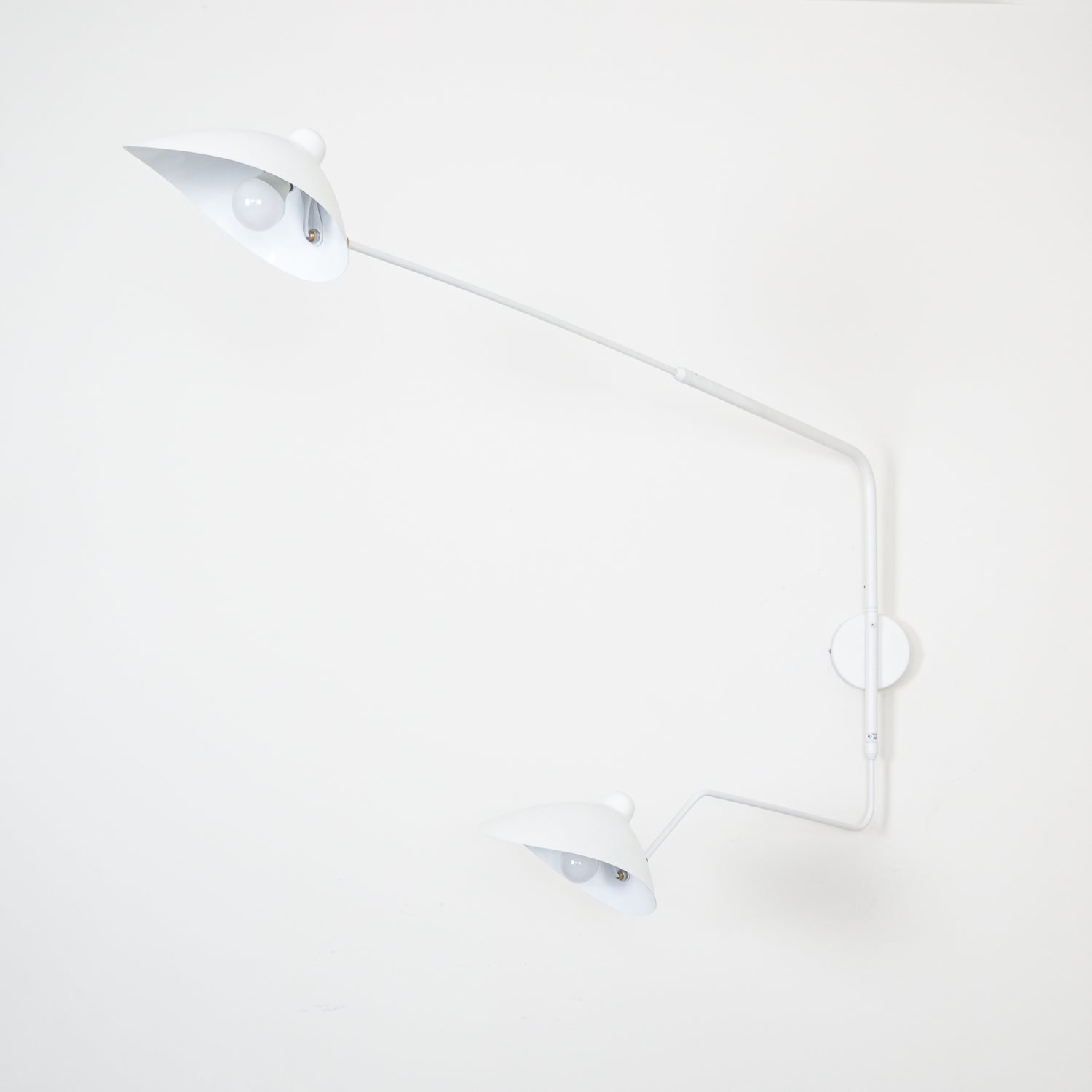 Serge Mouille Style Adjustable Wall Sconce Lamp