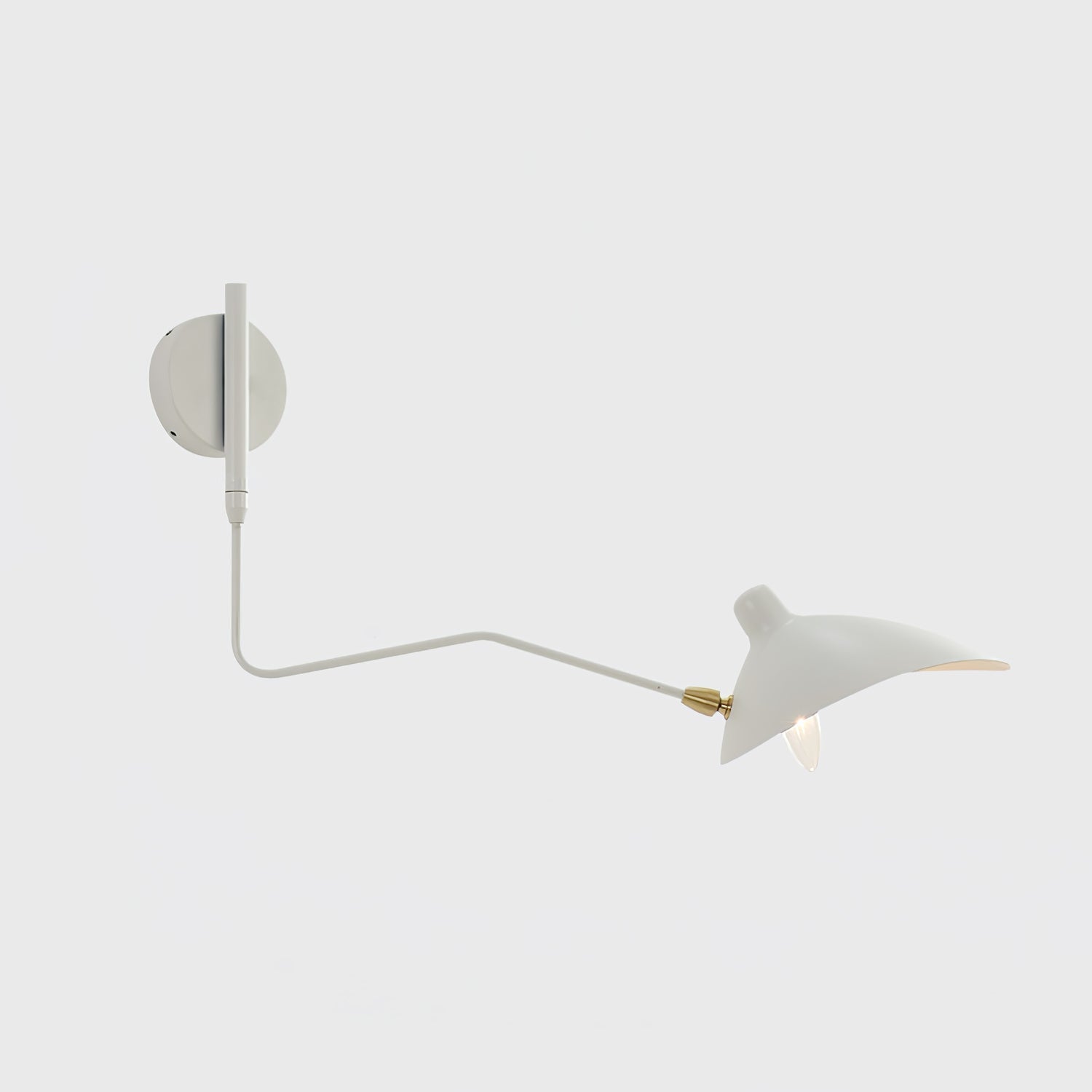 Serge Mouille Style Adjustable Wall Sconce Lamp