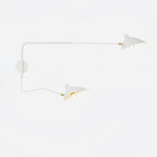 Serge Mouille Style Adjustable Wall Sconce Lamp