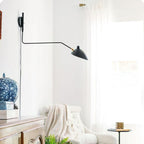 Serge Mouille Style Adjustable Wall Sconce Lamp