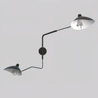 Serge Mouille Style Adjustable Wall Sconce Lamp