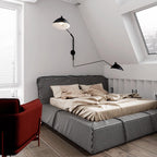 Serge Mouille Style Adjustable Wall Sconce Lamp