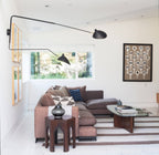 Serge Mouille Style Adjustable Wall Sconce Lamp
