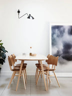 Serge Mouille Style Adjustable Wall Sconce Lamp