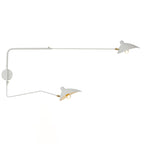 Serge Mouille Style Adjustable Wall Sconce Lamp