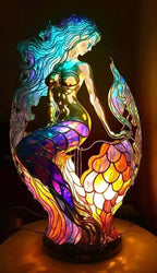 LED Dog Table Lamp – Modern Resin Design