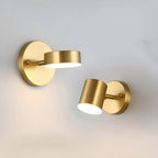 Scandinavian Copper LED Wall Lamps
