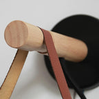 Wooden Nordic Wall Lamp – Minimalist Hanging Light Fixture
