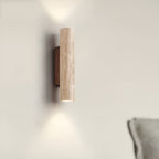 Travertine LED Wall Light – Wabi-Sabi Style Lamp